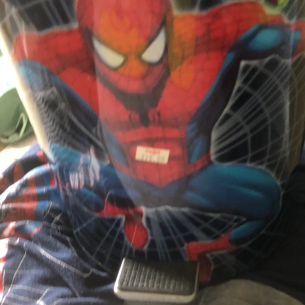Spider-Man Red & Blue Graphic waste basket